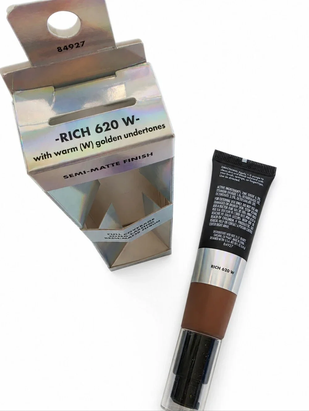 elf Camo CC Cream Rich 620 W SPF 30 Semi-Matte Full Coverage NIB